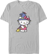 Hello Kitty Men's Hello Kitty Halloween Party Costume  Graphic T-Shirt