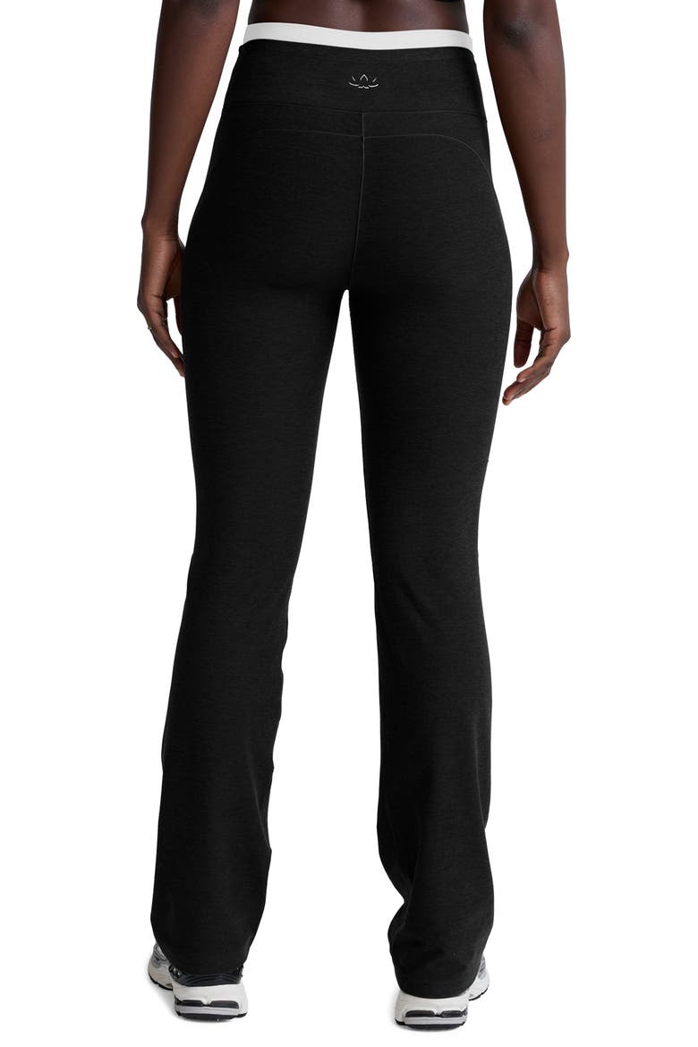 Space Day Layered Bootcut Pants, Alternate, color, DARKEST NIGHT