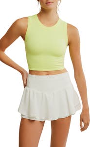 Free People FP Movement Free Throw Crop Muscle Tank Top