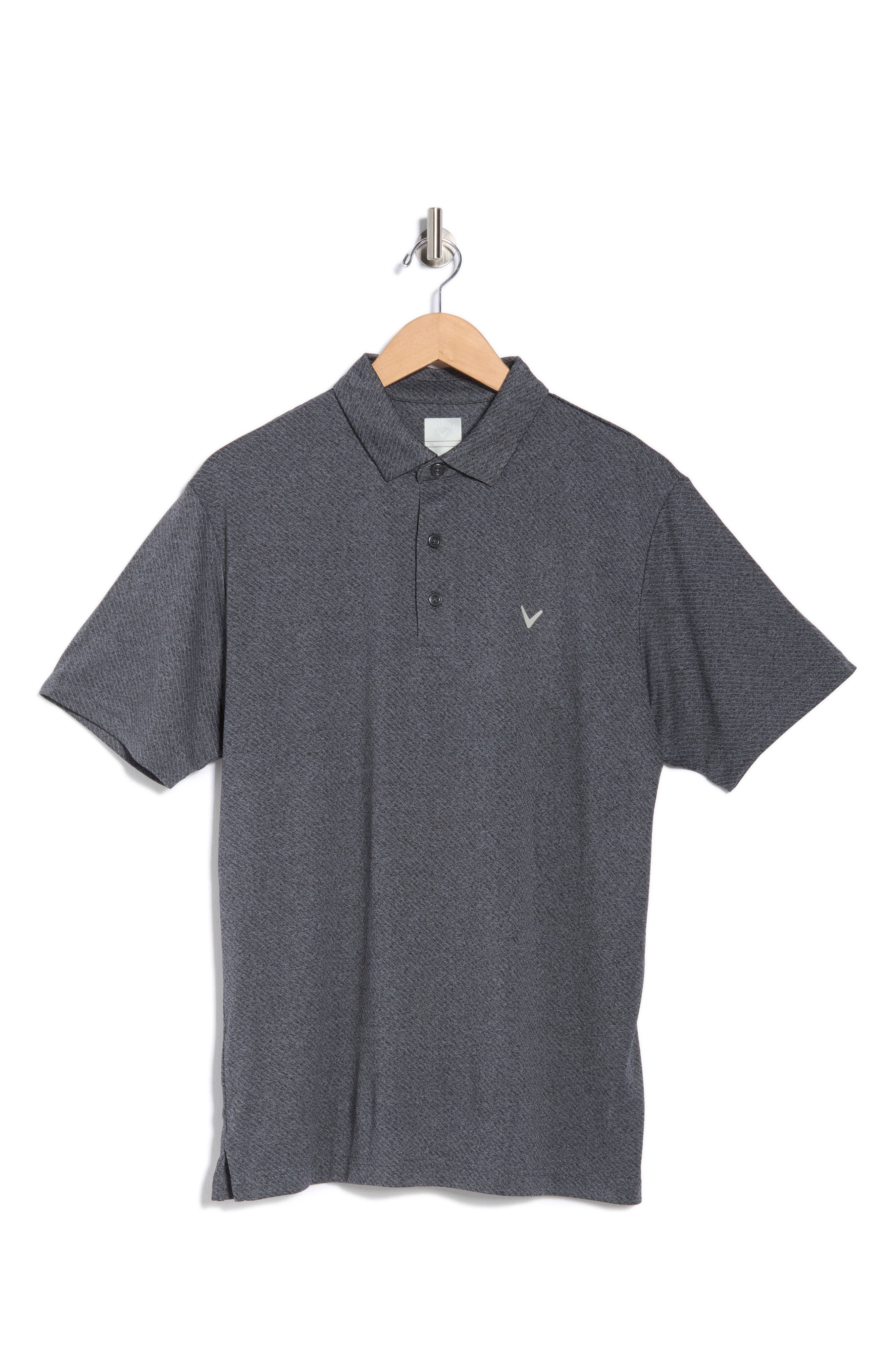 Callaway Ventilated Heathered Golf Polo