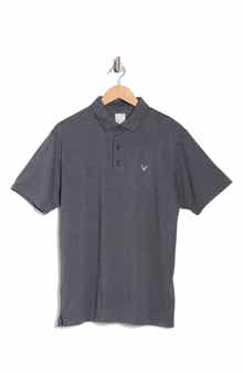 Callaway Ventilated Heathered Golf Polo