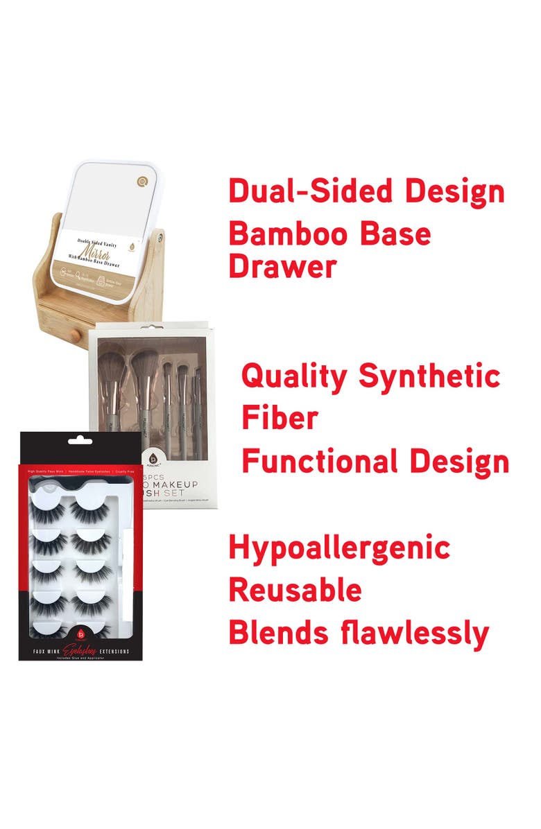 PURSONIC Glamour Essentials Bundle 3 piece set, Alternate, color, Beige