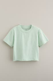 Treasure & Bond Kids' Crop Cotton T-Shirt