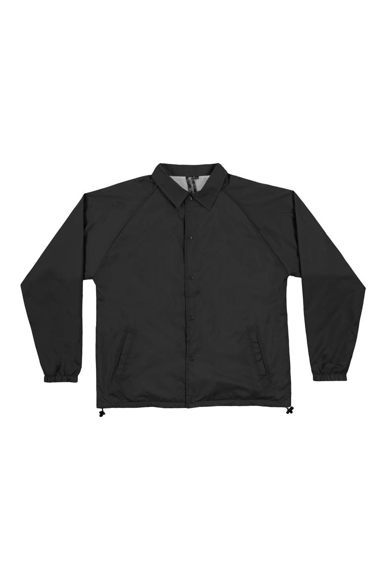 Mentor Water Repellent Windbreaker, Alternate, color, BLACK