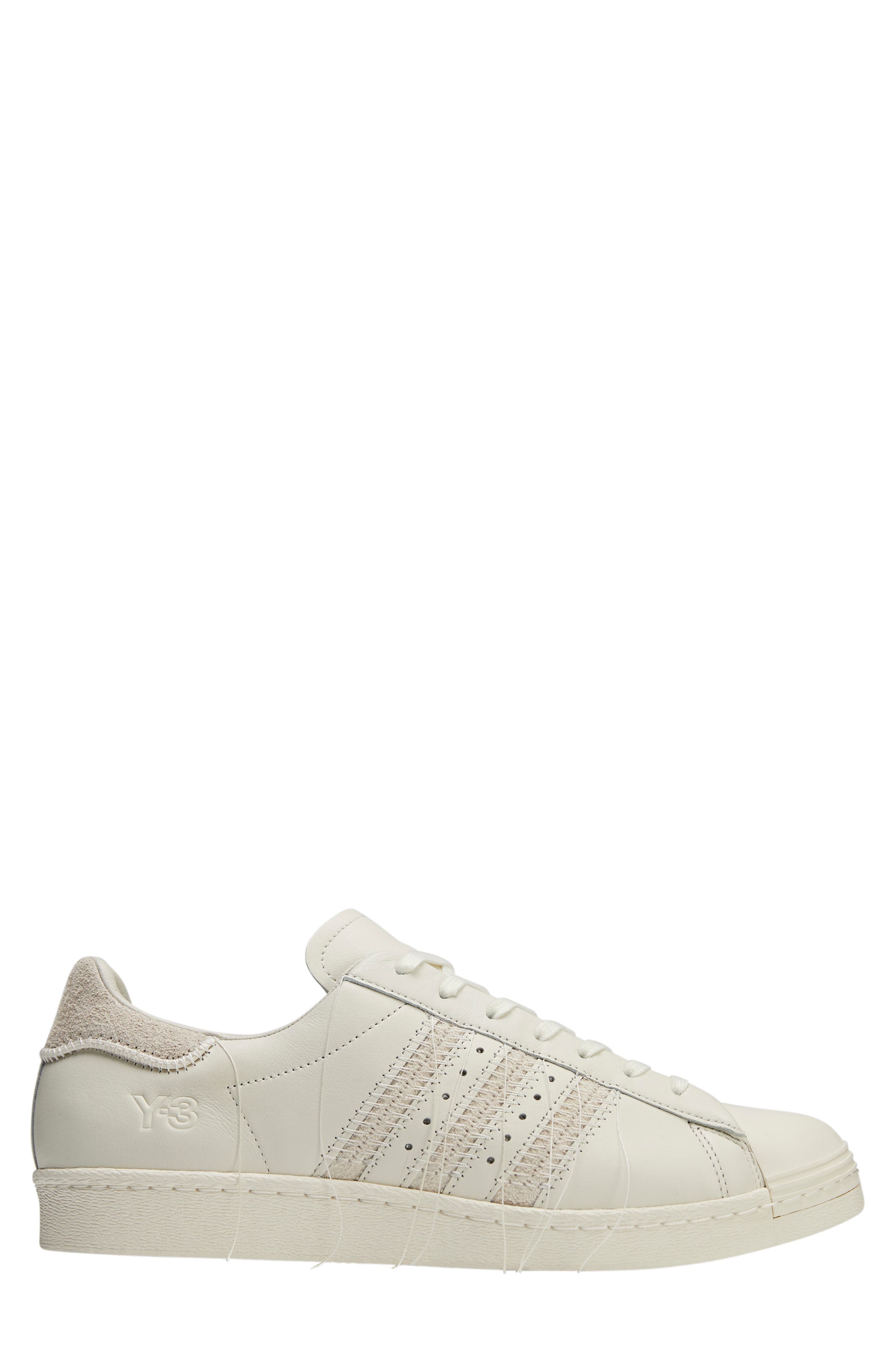 adidas Superstar Sneaker, Alternate, color, Off White/White/ White