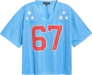 PacSun 67 Star Graphic Mesh Jersey