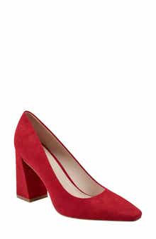 Marc Fisher LTD Yalina Pointed Toe Block Heel Pump