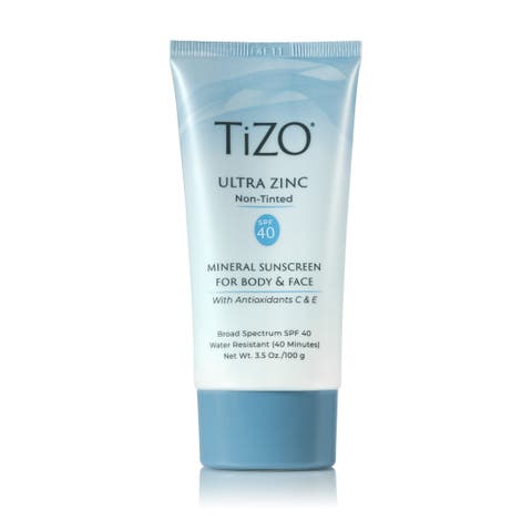 Ultra Zinc Non-tinted Body And Face Sunscreen Spf 40