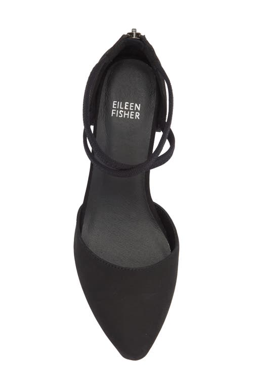 Eileen Fisher Venice Block Heel Pump In Black