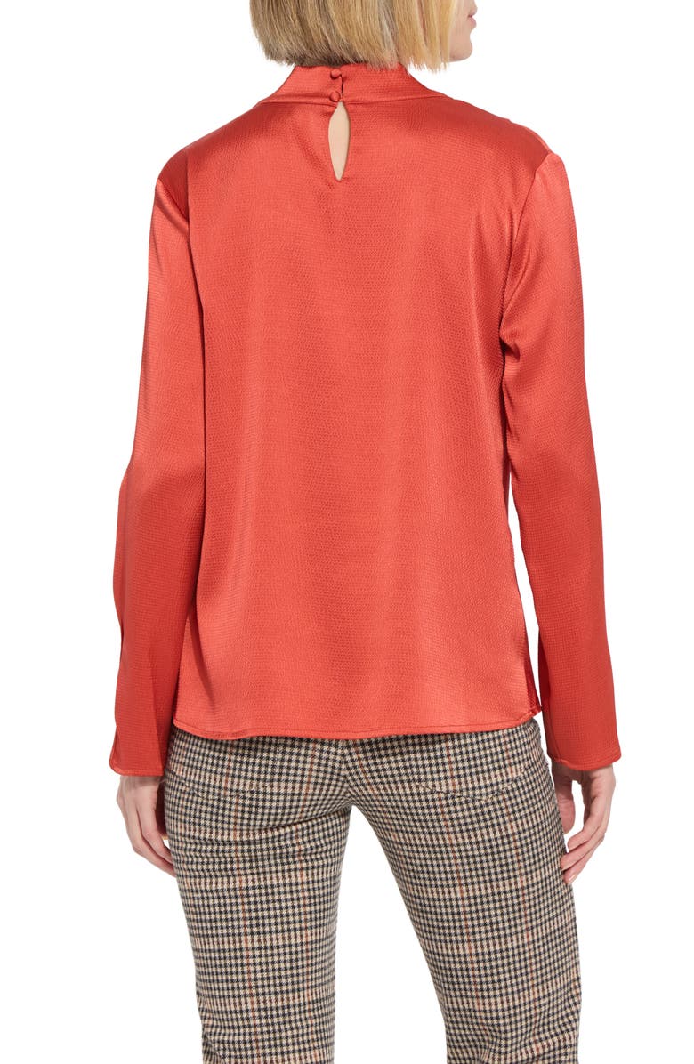 Lysse Cowl Neck Top, Alternate, color, Earthy Orange