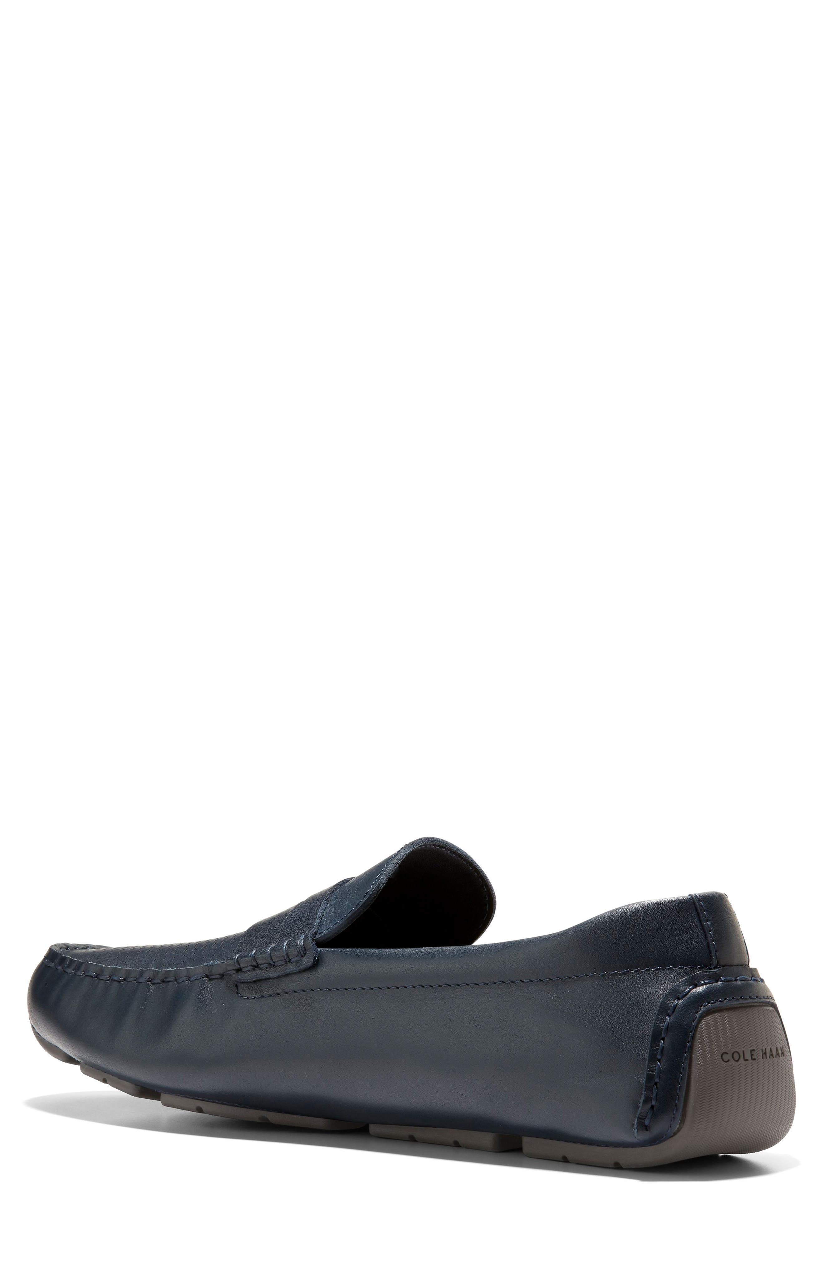 Cole Haan Grand Laser Driving Penny Loafer, Alternate, color, 