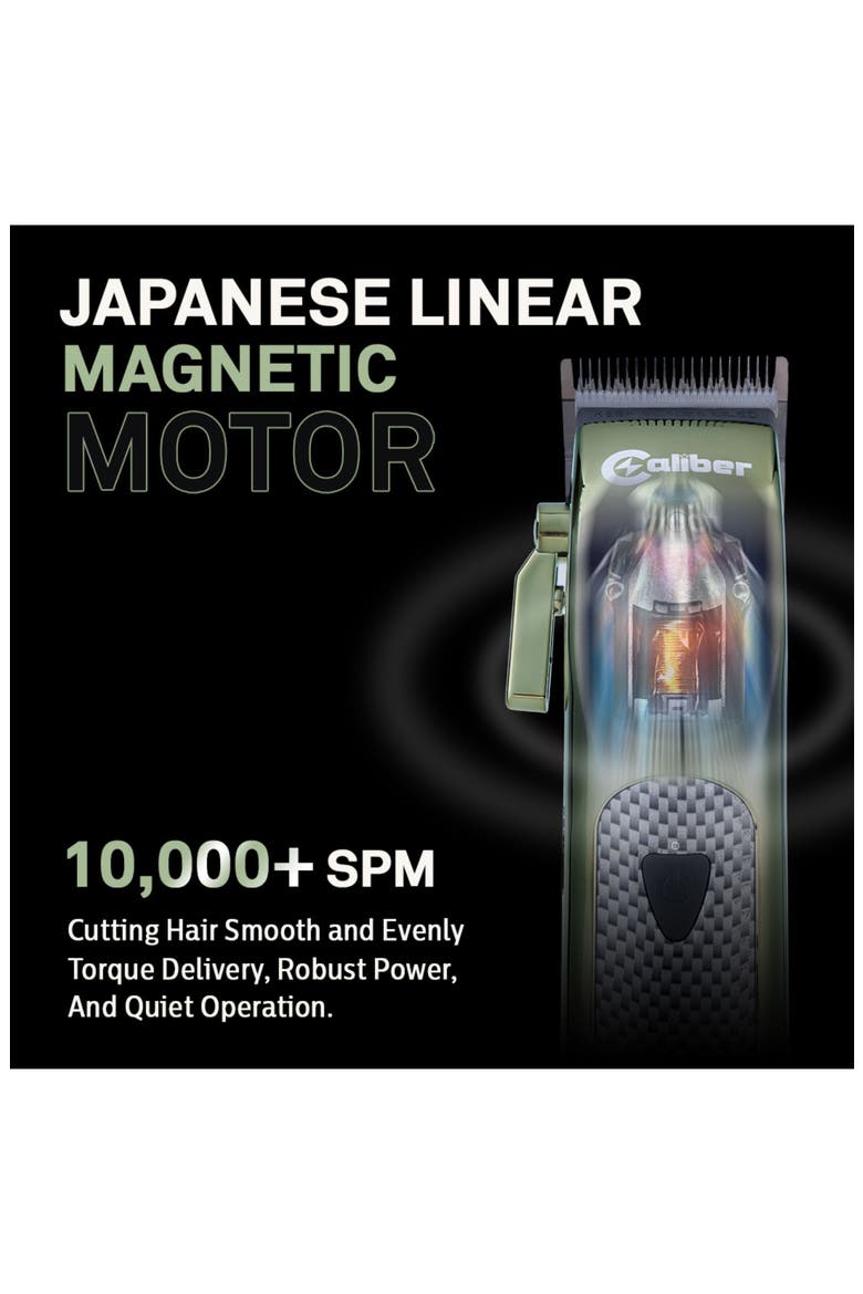50 Cal MAG 4th Gen Professional Cordless Hair Clipper, Alternate, color, Green