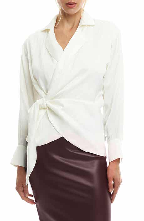 Faith Long Sleeve Wrap Top
