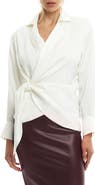 LBLC the label Faith Long Sleeve Wrap Top