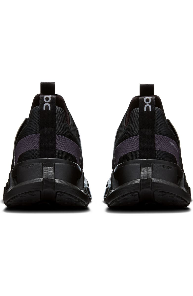 On Kids' Cloudswift Running Shoe, Alternate, color, Black/ Eclipse