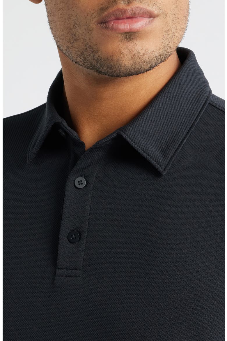 Swing Golf Polo, Alternate, color, BLACK CAVIAR