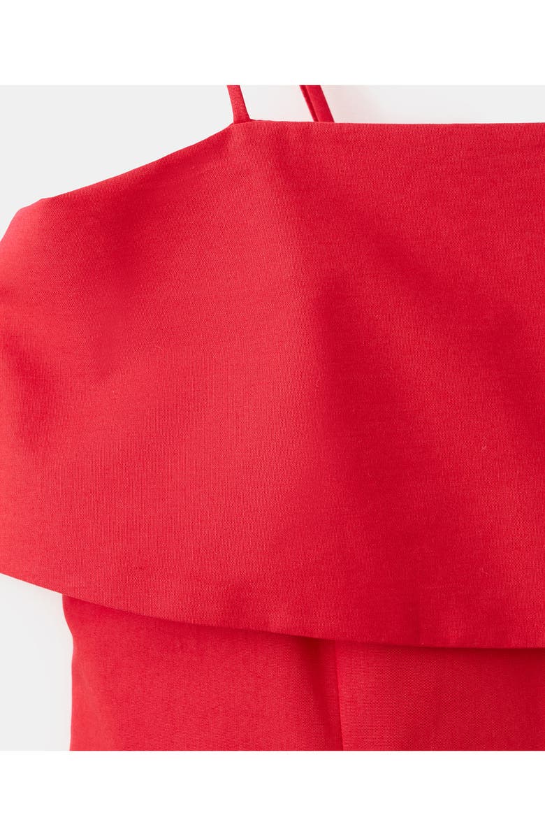 MANGO Featuring Hailey Bieber A-Line Midi Dress, Alternate, color,