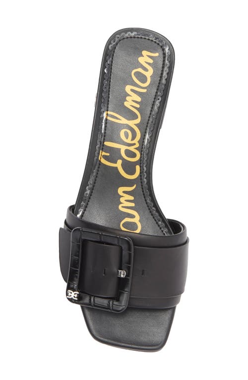 Shop Sam Edelman Deacon Slide Sandal In Black