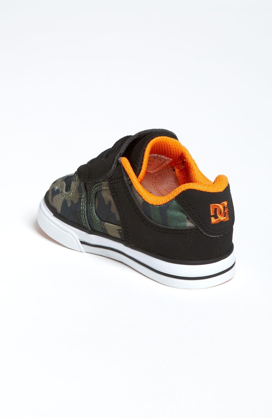 PURE VELCRO SNEAKER, Alternate, color, CAMO/ GREEN/ ORANGE