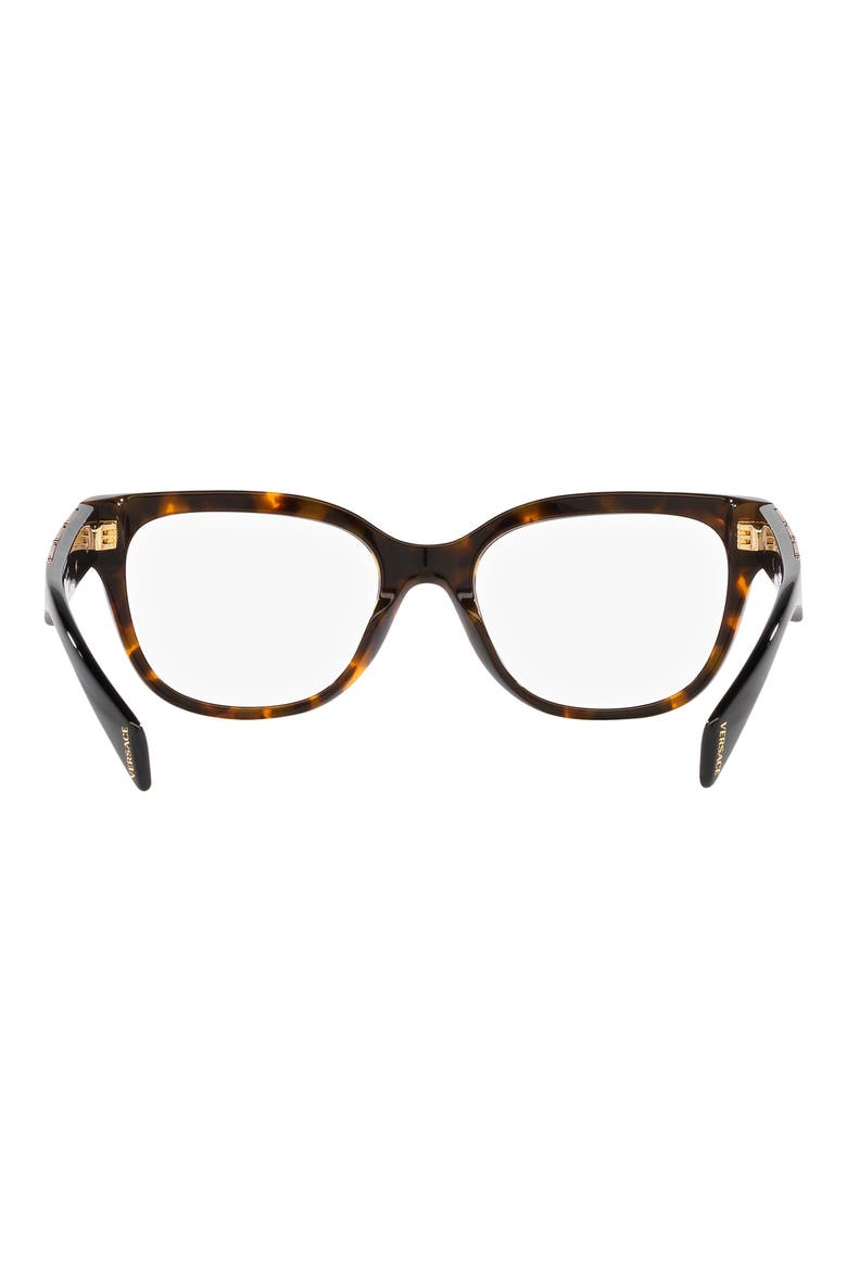 52mm Pillow Optical Glasses, Alternate, color, HAVANA