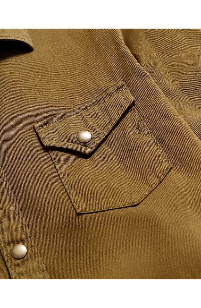 Billy Reid Shoals Organic Cotton Twill Shirt, Alternate, color, 