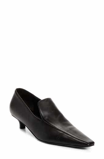 TOTEME Kitten Heel Loafer Pump