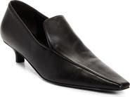 TOTEME Kitten Heel Loafer Pump