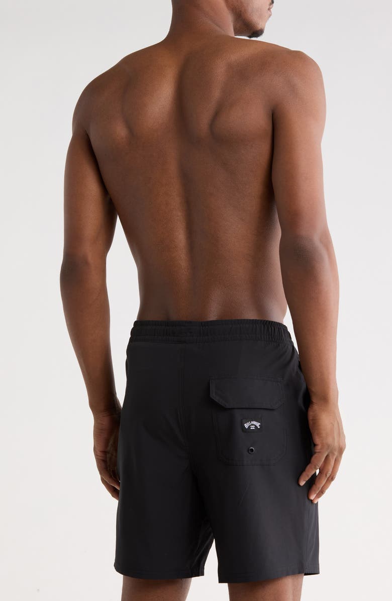 Billabong Volley Swim Trunks, Alternate, color, Black