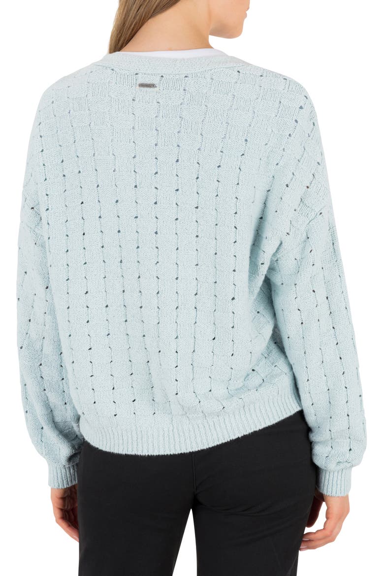 Pioneer Open Stitch Cardigan, Alternate, color, STARLIGHT BLUE