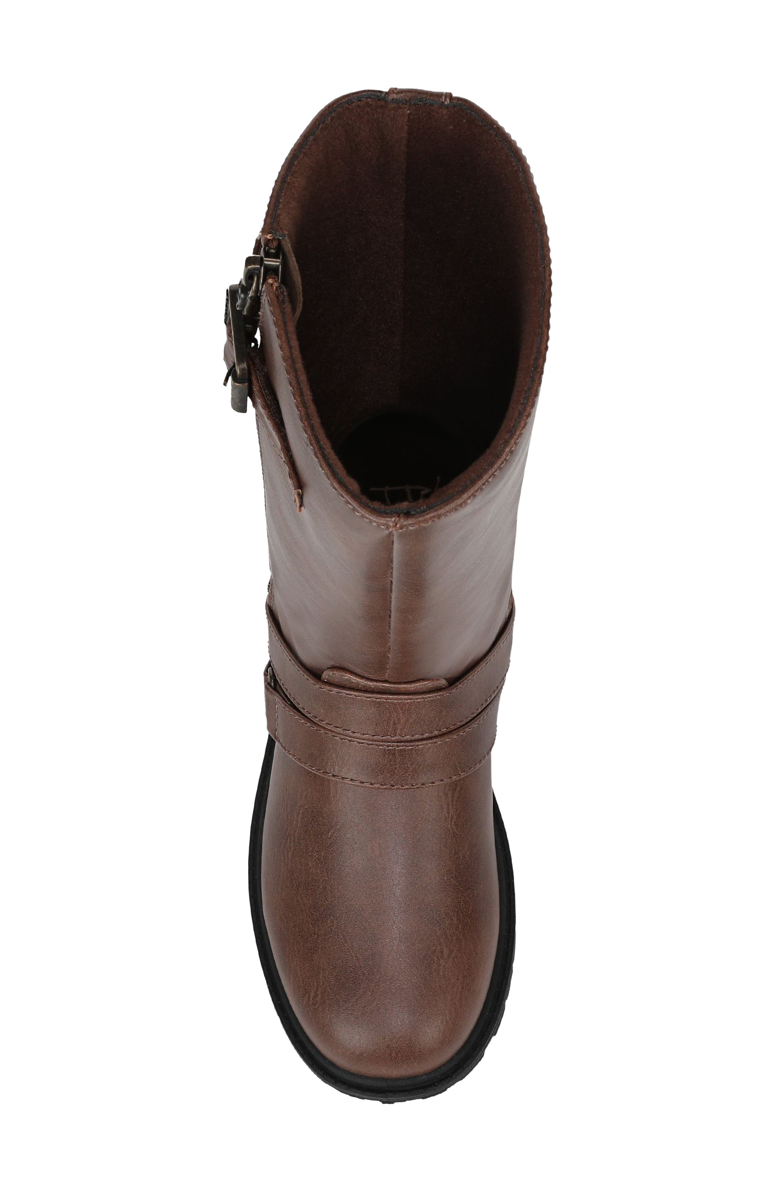 Kids' Reese Boot, Alternate, color, BROWN/ BLACK