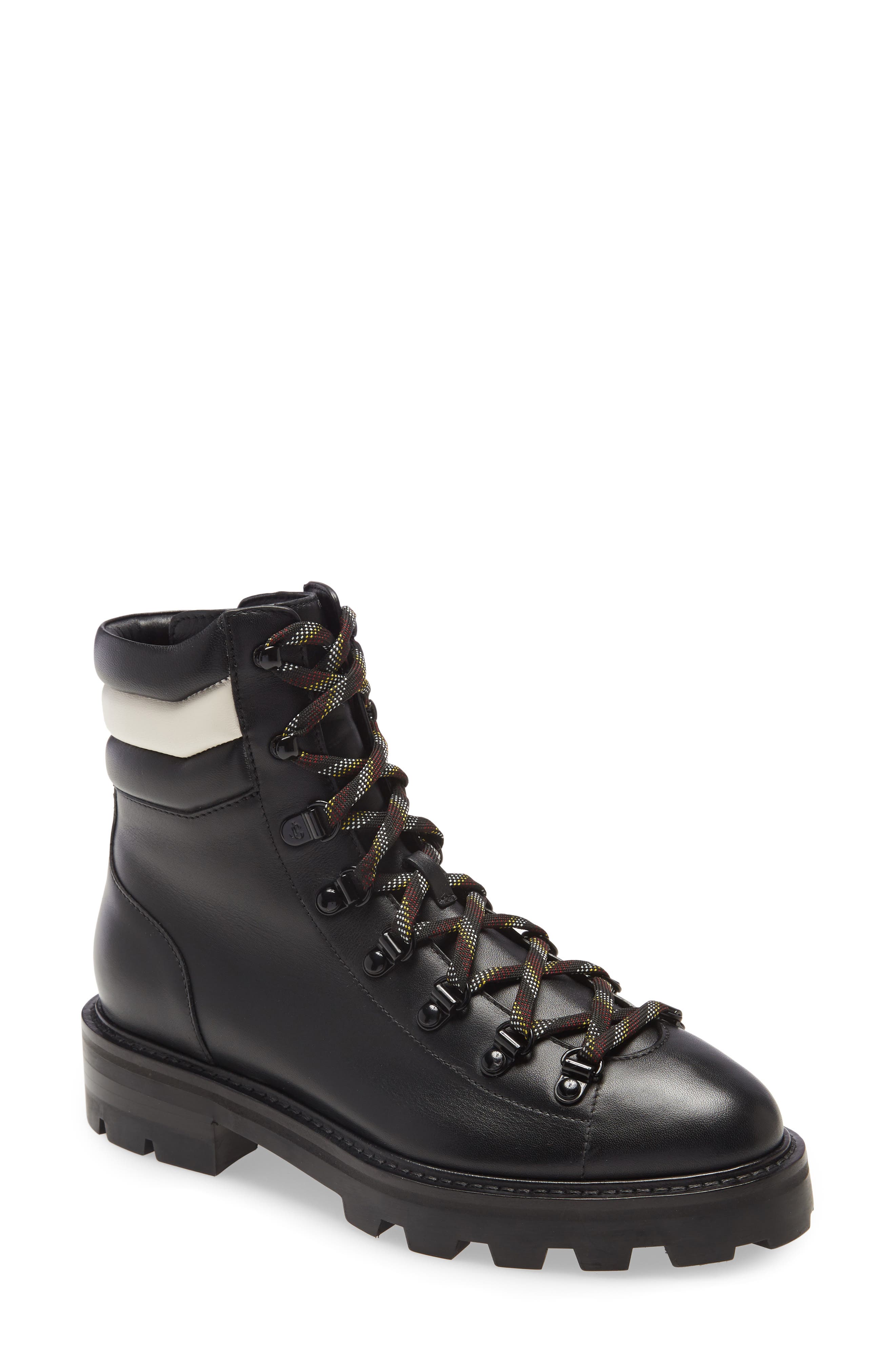 Eshe Hiking Boot, Main, color, BLACK/ LATTE