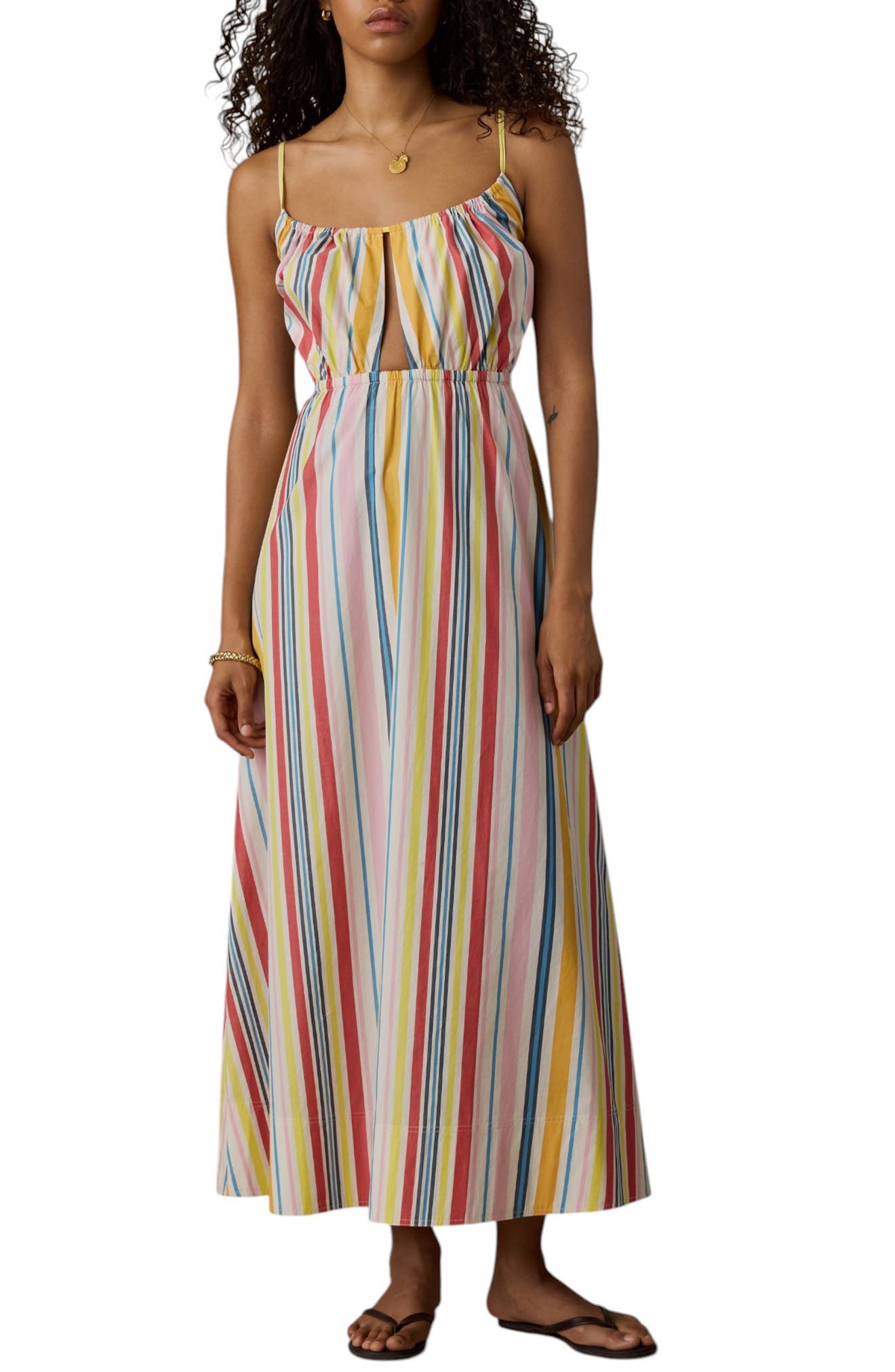 Coastal Poplin Kila Dress