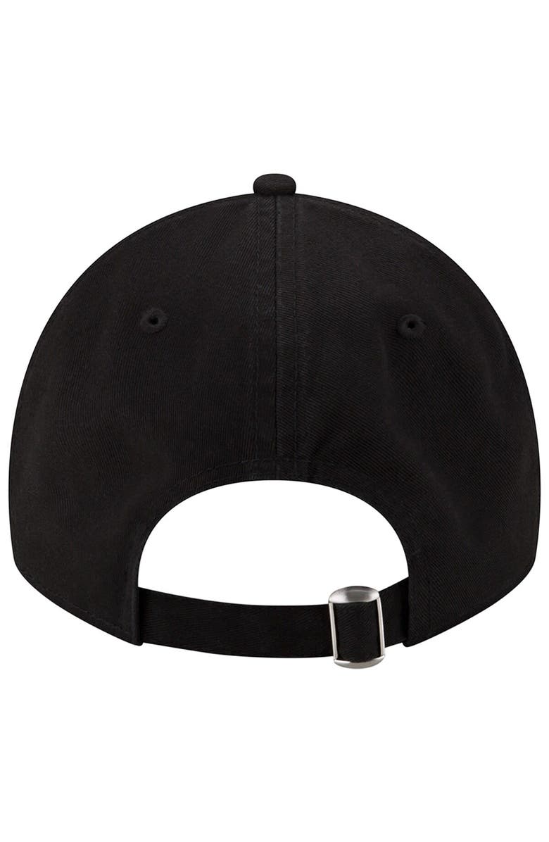 New Era Men's New Era Black Cincinnati Bengals Distinct 9TWENTY Adjustable Hat, Alternate, color, Black