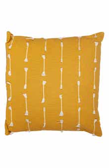 PARKLAND COLLECTION Fringe Cotton Pillow