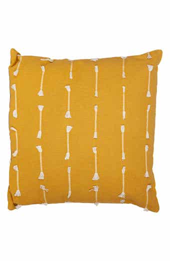 PARKLAND COLLECTION Fringe Cotton Pillow