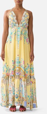 Camilla Tiered Dress With Hardware