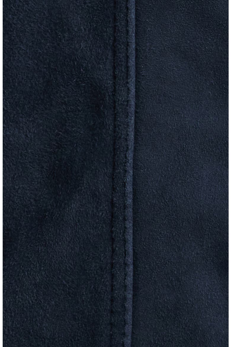 Nico Suede Trucker Jacket, Alternate, color, AIRFORCE BLUE