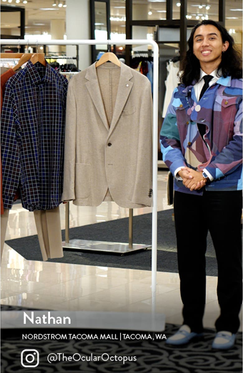 Cotton Herringbone Sport Coat, sales video thumbnail