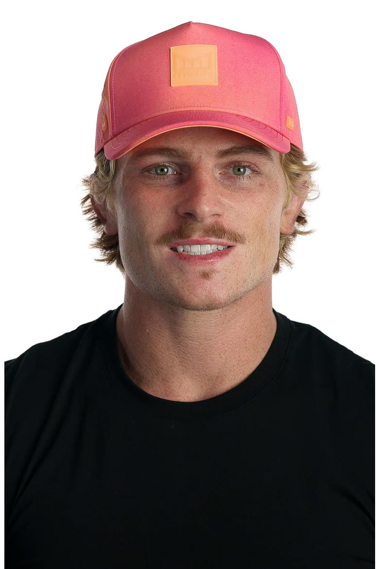 Odysea Stacked Aura Hydro Adjustable Performance Ball Cap, Alternate, color, SUNSET AURA