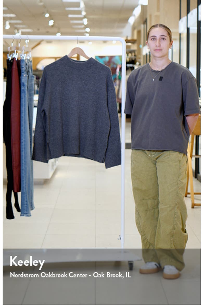 Miranda Crewneck Cashmere & Silk Sweater video