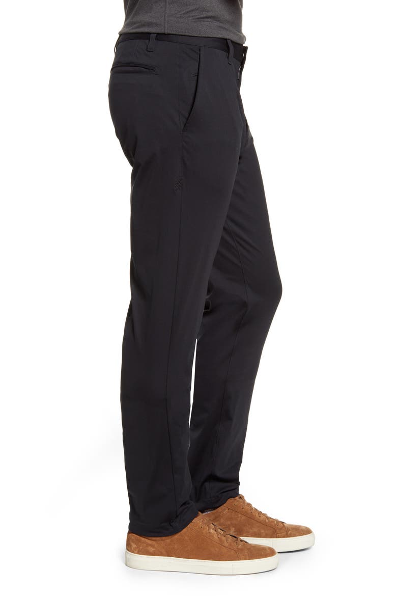 Commuter Slim Fit Pants, Alternate, color, BLACK