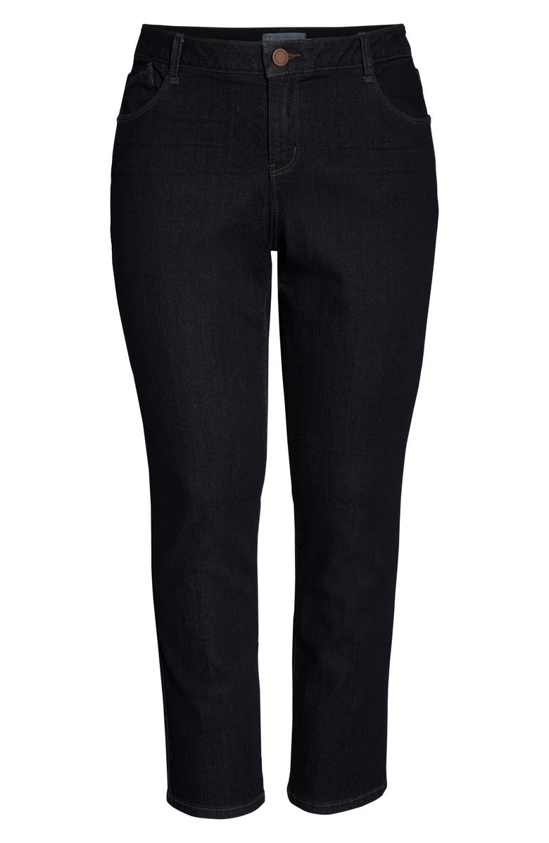 Wit & Wisdom Ab-Solution Straight Leg Jeans, Alternate, color, 