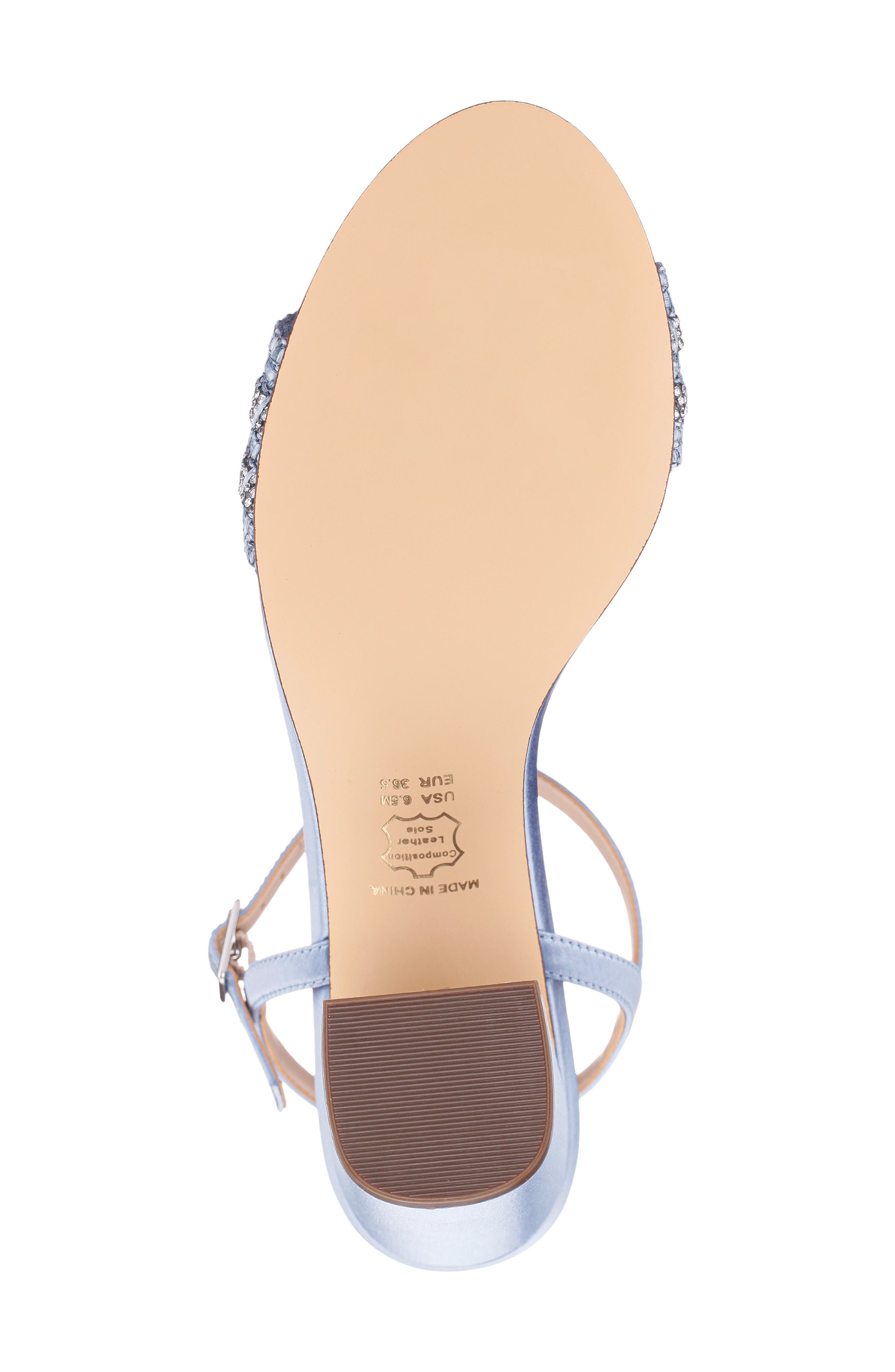 Herma Ankle Strap Sandal, Alternate, color, ICY BLUE