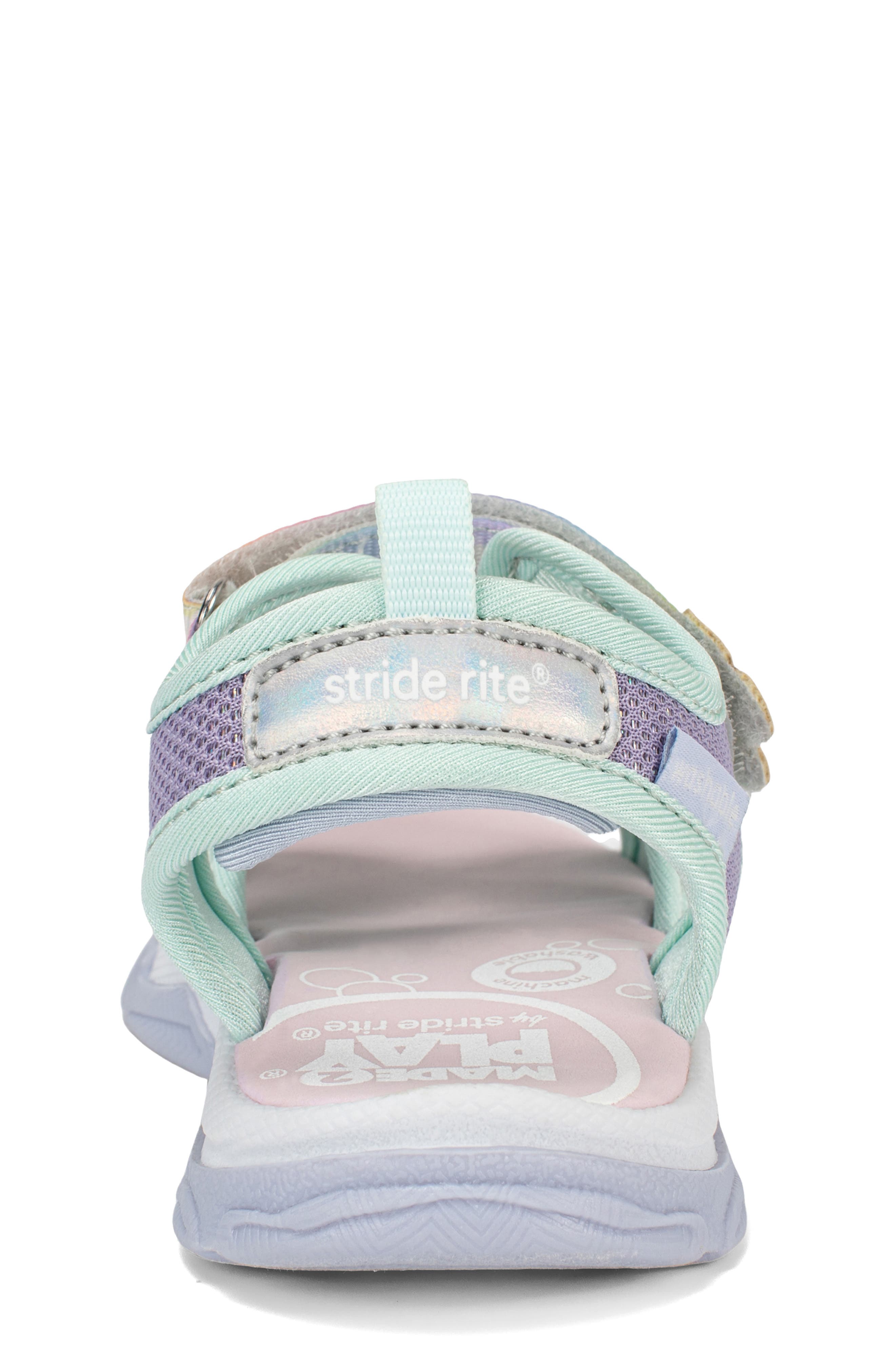 Stride Rite Kids' Made2Play<sup>®</sup> Lakota Sandal, Alternate, color, Aqua