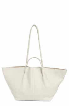 AllSaints Odette East/West Leather Tote Bag