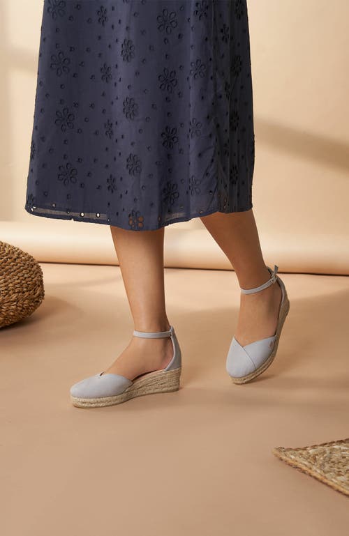 Viscata Formiga Limited Edition Canvas Espadrille Wedges In Gray