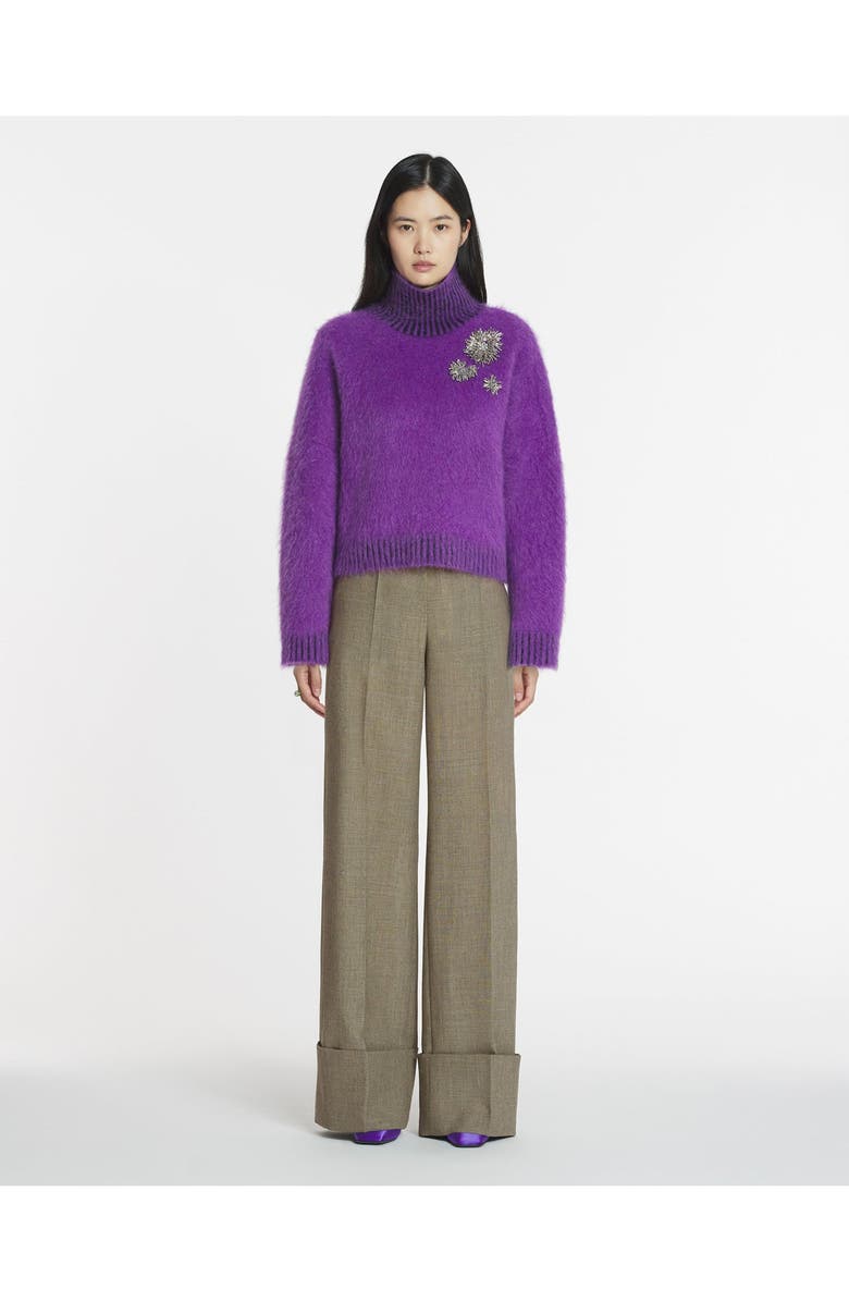 Lanvin Brushed Mohair Sweater, Alternate, color, 