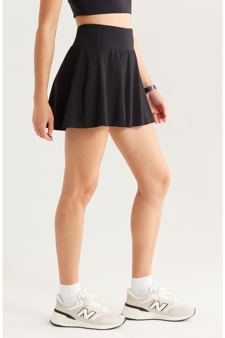 All Sport High Waist Skirt, Alternate, color, BLACK