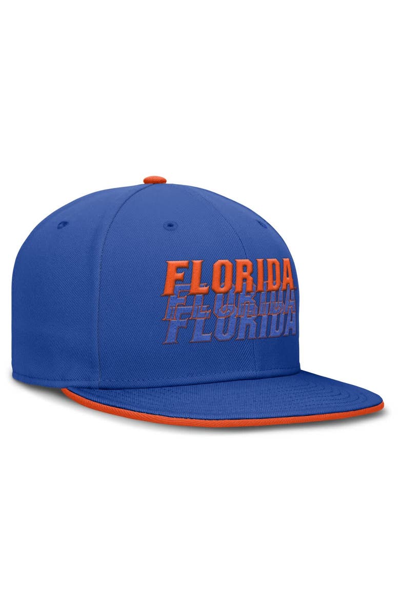 Jordan Brand Men's Jordan Brand  Royal Florida Gators True Primetime Performance Fitted Hat, Alternate, color, Royal