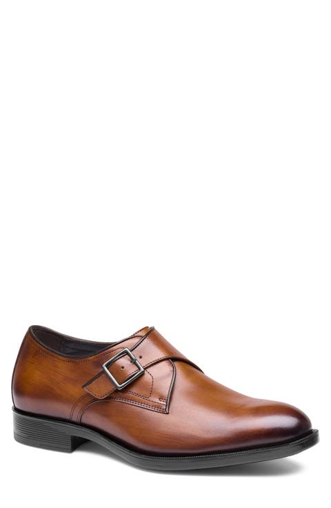 Redford Single Buckle Monk Strap Shoe